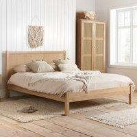 Birlea Rattan Bed Frame Croxley in Natural | Size: Double