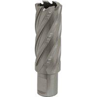 Loops 24mm x 50mm Depth Rotabor Cutter - M2 Steel Annular Metal Core Drill 19mm Shank in Metallics
