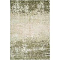 Kukoon Earthy Green Distressed Effect Rug | Size: 160 cm x 230 cm