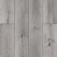 Vinyl Flooring UK Hardcor Ri Plank Wood Effect SPC Click LVT Flooring (5.2mm) in Grey