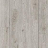 Vinyl Flooring UK Essential Wood Effect SPC Click LVT Flooring (4.4mm) in Mid Grey