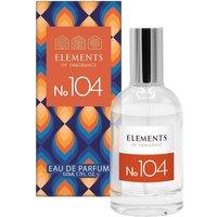 Elements of Fragrance Men's No.104 Dusk Inspired Collection Eau de Parfum in Clear | Size: 100ml