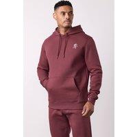 GYM KING Men's Fundamental Fleece Hood Burgundy | Size: XL