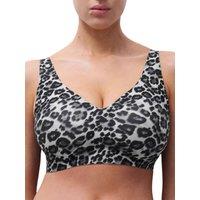 Chantelle Women's SoftStretch Power Plunge Bra in Grey | Size: 10