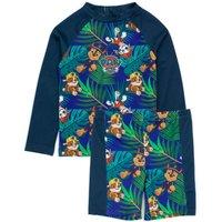 Paw Patrol Boy's 2 Piece Swim Set | Navy | Official Merch in Blue | Size: 3-4 Years
