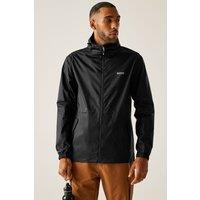Regatta Men's 'Pack-It III' Waterproof Packaway Jacket in Black | Size: 3XL