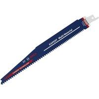 Bosch Expert Multi Material S1156xhm Blade 175mm X 6-8 Tpi in Blue