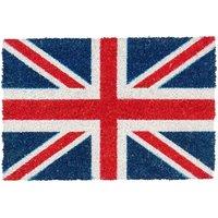 Nicola Spring Coir Door Mat - 60 x 40cm - Union Jack | Size: 40 cm x 60 cm