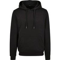 Build Your Brand Men's Premium Hoodie in Black | Size: 2XL