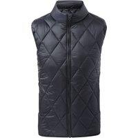2786 Men's Diamond Pane Padded Gilet in Navy | Size: Medium