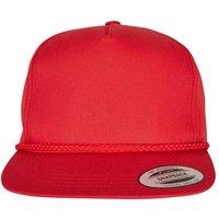 Flexfit Men's Classic Poplin Golf Cap in Red