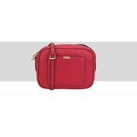 Paul Costelloe Women's Sazava Leather Cross Body Bag in Cerise