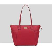 Paul Costelloe Women's Morava Leather Tote/Shoulder Bag in Cerise
