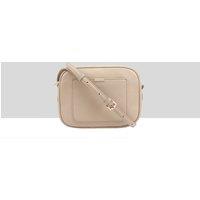 Paul Costelloe Women's Sazava Leather Cross Body Bag in Beige