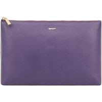 Paul Costelloe Women's Mohi Leather Pouch in Violet