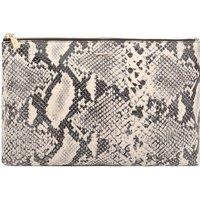 Paul Costelloe Women's Mohi Leather Pouch in Off-White