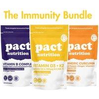 Pact Nutrition The Immunity Bundle - Vitamin D3K2, Turmeric, Vitamin B Complex