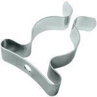 Forgefix Tool Clips 3/4In Zinc Plated (Bag 25) in Silver