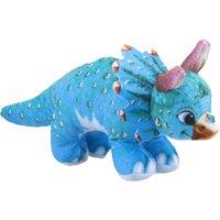 VFM e-Store Dinosaur Soft Toy Dino Plush Cuddly Soft Fluffy Plushie in Blue
