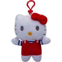VFM e-Store Hello Kitty Soft Toy Plush Cute Character Plush Huggable Cuddly 12cm in Red