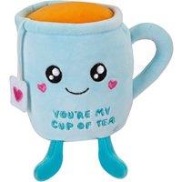 VFM e-Store Foodies Love Soft Toy Cute Plushie Huggable Cuddly Stuffed Toy 13cm in Blue