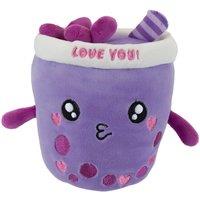 VFM e-Store Foodies Love Soft Toy Cute Plushie Huggable Cuddly Stuffed Toy 13cm in Lilac