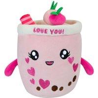 VFM e-Store Foodies Love Soft Toy Cute Plushie Huggable Cuddly Stuffed Toy 13cm in Light Pink