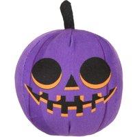 VFM e-Store Purple Pumpkin Soft Toy Halloween Themed Plush 10cm x 10cm Purple X 1 | Size: 10 cm x 10 cm