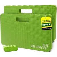 volila 2 Pack of Garden Kneeler Mat Pad High Density Foam in Green