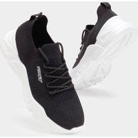 Finily Women's Warmup Lightweight Trainer in Black | Size: 4