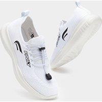 Finily Women's Rina Trainer with Elastic Laces in White | Size: 5