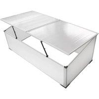 Berkfield Home Cold Frame 2 Lids 110x55x41 cm | Size: 110 x 55 x 41 cm