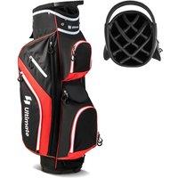 Costway 14-Way Golf Cart Bag Lightweight Golf Club Bag w/ 9 Zippered Pockets