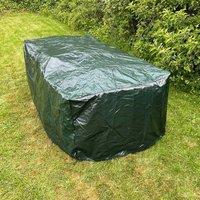 VOGREX Garden Table Cover Patio Outdoor Waterproof Rectangular in Green