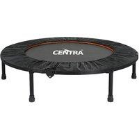 Centra 40 Inch Trampoline Bounce Round Exercise Home Gym Fitness Rebounder in Black