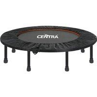 Centra 48 Inch Trampoline Bounce Round Exercise Home Gym Fitness Rebounder in Black
