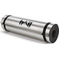 Trail Outdoor Leisure Foil Camping Mat 7mm Thick Aluminium Sleeping Roll Pad Waterproof Thermal Trail in Black