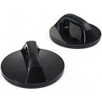 Havendro Rotating Push Up Handles Grips for Chest Arm Workout in Black