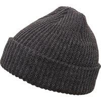 Flexfit by Yupoong Men's Rib Beanie in Charcoal