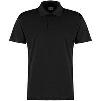Kustom Kit Men's Cooltex Plus Micro Mesh Regular Polo Shirt in Black | Size: Medium