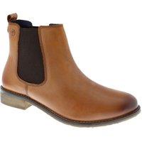 Frank James Women's Aintree Leather Chelsea Boots in Tan | Size: 7