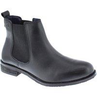 Frank James Women's Aintree Leather Chelsea Boots in Black | Size: 4