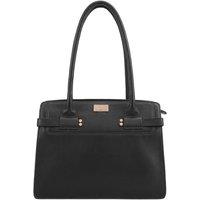 Paul Costelloe Women's Tirso Leather Shoulder Bag in Black
