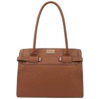 Paul Costelloe Women's Tirso Leather Shoulder Bag in Brown