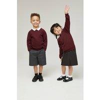 TRUTEX Forest Green School Crew Neck Sweatshirt in Maroon | Size: 12 Years