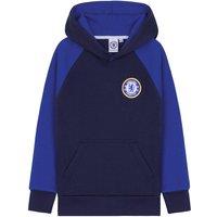 Chelsea FC Football Fan Over The Head Hoodie in Blue | Size: 11-12 Years