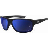 Under Armour Men's UA-BATTLE-O-O6W Square/Rectangle Sunglasses in Black