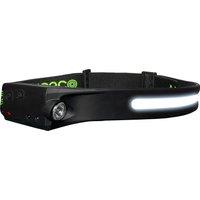 Luceco Flexible USB Rechargeable Head Torch with Motion Sensor, 350lm