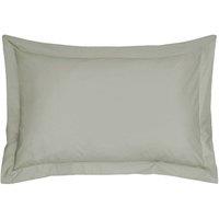Smart Living Polycotton Oxford Pillowcases Pair 48x74cm Flanged Bedding in Natural | Size: Standard Pillow Case