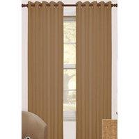 Homescapes Thermal Blackout Eyelet Curtain Pair in Beige | Size: 167 cm width x 137 cm drop